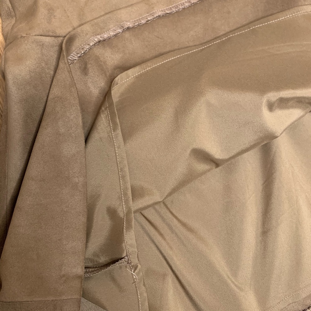 *NWT* Tommy Hilfiger Congac Faux Suede Swing Skirt - Picture 7 of 9
